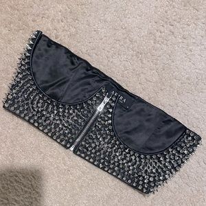 AKIRA Studded Corset Belt